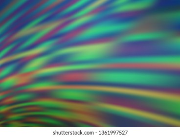 Light Green vector blurred and colored background. A completely new color illustration in a bokeh style. The elegant pattern for brand book.