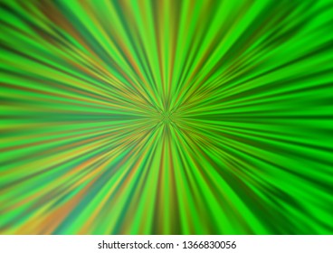Light Green vector blurred and colored template. Glitter abstract illustration with an elegant design. A new texture for your design.