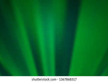 Light Green vector blurred and colored template. Modern geometrical abstract illustration with gradient. The best blurred design for your business.
