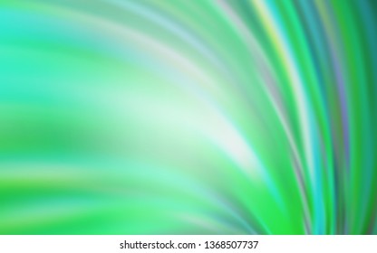 Light Green vector blurred and colored pattern. Abstract colorful illustration with gradient. New style for your business design.