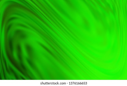 Light Green vector blurred and colored pattern. Creative illustration in halftone style with gradient. New way of your design.