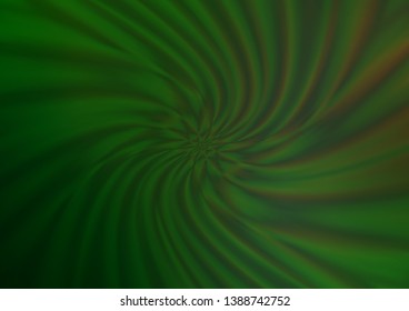 Light Green vector blurred and colored template. A completely new color illustration in a bokeh style. The blurred design can be used for your web site.