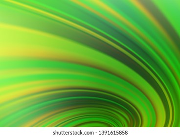 Light Green vector blurred and colored template. Colorful illustration in blurry style with gradient. The elegant pattern for brand book.