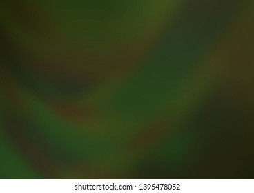 Light Green vector blurred and colored background. Colorful illustration in abstract style with gradient. The blurred design can be used for your web site.