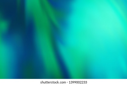 Light Green vector blurred and colored pattern. Shining colored illustration in smart style. New style design for your brand book.