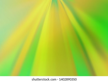 Light Green vector blurred and colored template. An elegant bright illustration with gradient. A completely new design for your business.