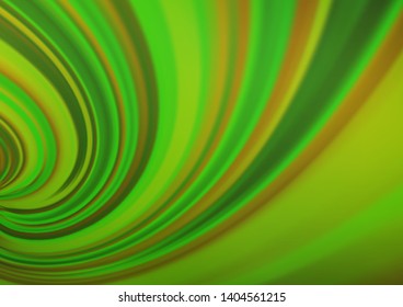Light Green vector blurred and colored background. A vague abstract illustration with gradient. A completely new template for your design.