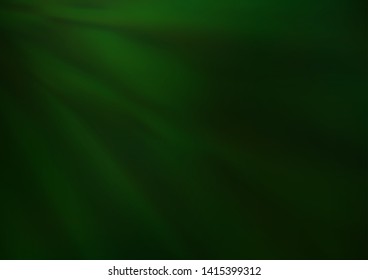 Light Green vector blurred and colored template. Colorful abstract illustration with gradient. The blurred design can be used for your web site.