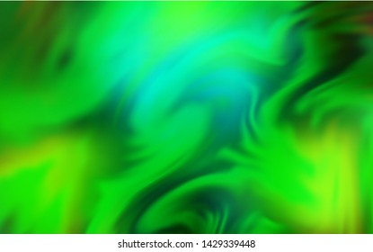 Light Green vector blurred and colored pattern. Glitter abstract illustration with gradient design. Elegant background for a brand book.