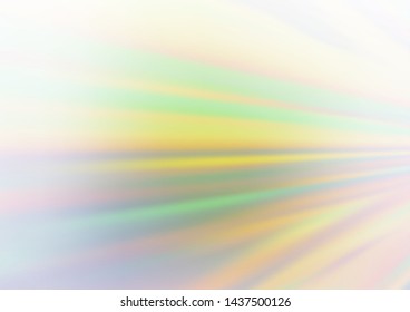 Light Green vector blurred and colored template. A vague abstract illustration with gradient. Brand new style for your business design.