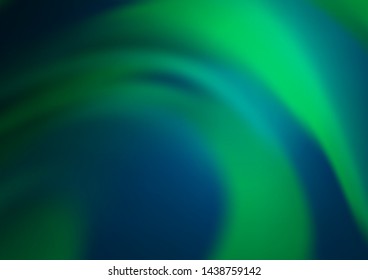 Light Green vector blurred and colored template. Shining colorful illustration in a Brand new style. The elegant pattern for brand book.