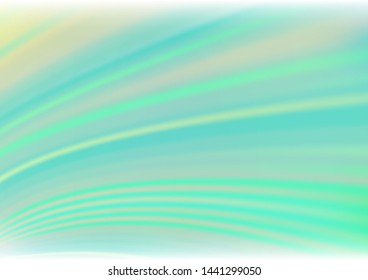 Light Green vector blurred and colored template. An elegant bright illustration with gradient. The elegant pattern for brand book.
