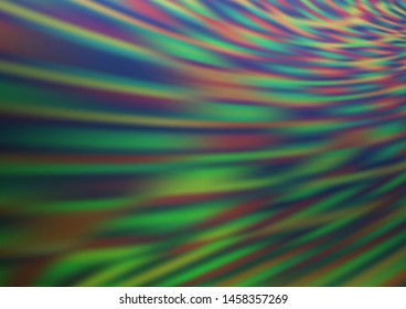 Light Green vector blurred and colored template. Glitter abstract illustration with an elegant design. The template for backgrounds of cell phones.