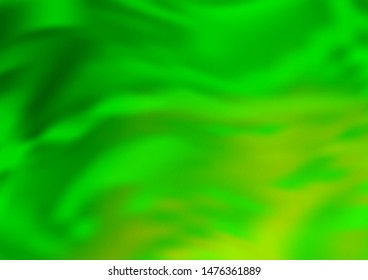 Light Green vector blurred and colored template. Glitter abstract illustration with an elegant design. A completely new template for your design.