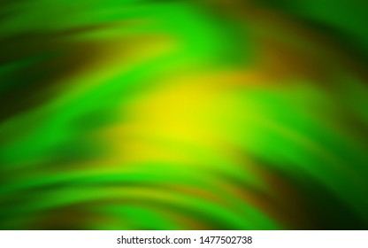 Light Green vector blurred and colored pattern. Colorful illustration in abstract style with gradient. Completely new design for your business.