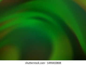 Light Green vector blurred and colored template. Shining colorful illustration in a Brand new style. Brand new style for your business design.