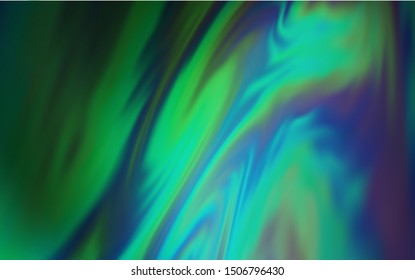 Light Green vector blurred and colored pattern. Modern abstract illustration with gradient. New style for your business design.