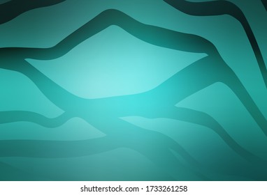 Light Green vector blurred and colored pattern. New colored illustration in blur style with gradient. Smart design for your work.