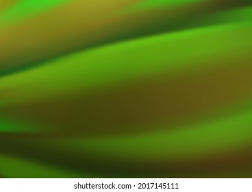 Light Green vector blurred and colored template. A completely new color illustration in a bokeh style. The elegant pattern for brand book.