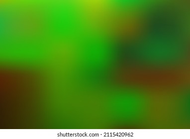 Light Green vector blurred and colored template. Creative illustration in halftone style with gradient. Best blurred design for your business.