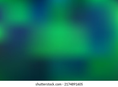 Light Green vector blurred and colored template. Shining colorful illustration in a Brand new style. Brand new design for your business.