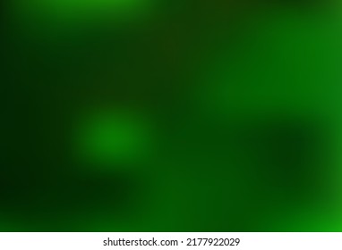 Light Green vector blurred and colored background. A vague abstract illustration with gradient. Design for your web site.
