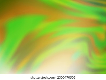 Vector verde claro borroso y fondo de color. Ilustración colorida brillante en un estilo completamente nuevo. El mejor diseño borroso para su negocio.