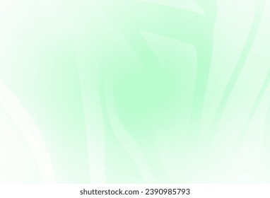 Light Green vector blurred and colored pattern. A completely new colored illustration in blur style. Background for a cell phone.