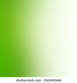 Light Green vector blurred colorful template. Abstract illustration with gradient blur design. Background for cell phones.