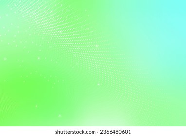 Light Green vector Blurred decorative design in abstract style with bubbles. Blurred decorative design in abstract style with bubbles. Base for booklets, leaflets