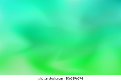 Light Green vector blurred pattern. An elegant bright illustration with gradient. The template can be used as a background of a cell phone.