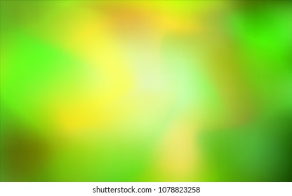 Light Green vector blurred pattern. Creative illustration in halftone style with gradient. The best blurred design for your business.