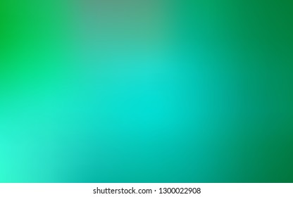 Light Green vector blurred pattern. Colorful illustration in abstract style with gradient. Background for a cell phone.