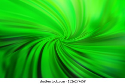 Light Green vector blurred pattern. Colorful illustration in abstract style with gradient. Background for a cell phone.