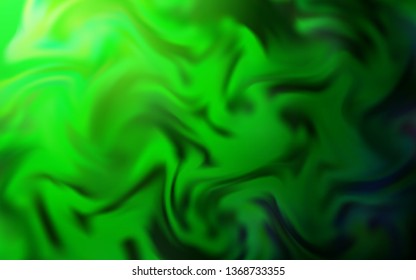 Light Green vector blurred pattern. Colorful illustration in abstract style with gradient. New style for your business design.