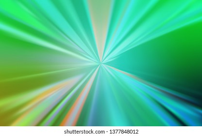 Light Green vector blurred pattern. Colorful illustration in abstract style with gradient. Smart design for your work.