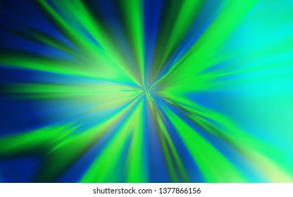Light Green vector blurred pattern. Colorful illustration in abstract style with gradient. Elegant background for a brand book.