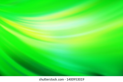 Light Green vector blurred pattern. New colored illustration in blur style with gradient. New design for your business.