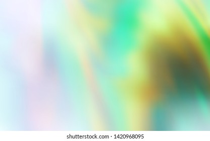 Light Green vector blurred pattern. Colorful illustration in abstract style with gradient. Completely new design for your business.