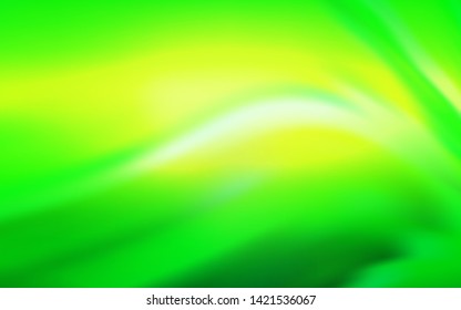 Light Green vector blurred pattern. Colorful illustration in abstract style with gradient. New way of your design.