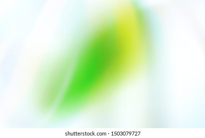 Light Green vector blurred pattern. Colorful illustration in abstract style with gradient. New design for your business.