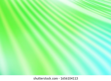 Light Green vector blurred pattern. Abstract colorful illustration with gradient. Completely new design for your business.