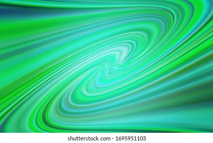 Light Green vector blurred pattern. New colored illustration in blur style with gradient. New style design for your brand book.