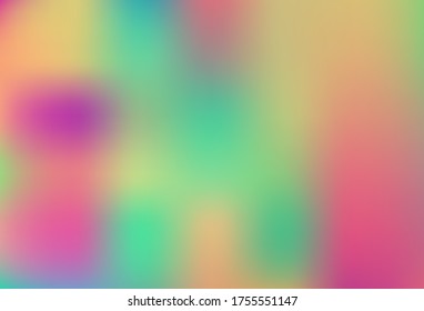 Light Green vector blurred pattern. A completely new colored illustration in blur style. Background for designs.