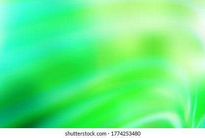 Light Green vector blurred pattern. Modern abstract illustration with gradient. Elegant background for a brand book.