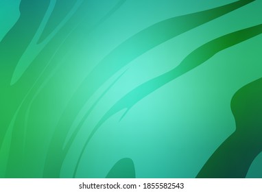 Light Green vector blurred pattern. A completely new colored illustration in blur style. New design for your business.