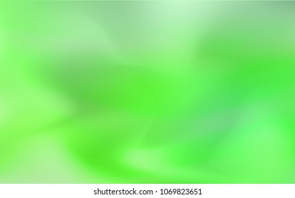 Light Green vector blurred shine abstract texture. Glitter abstract illustration with an elegant design. A completely new design for your business.