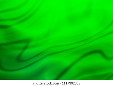 Light Green vector blurred shine abstract pattern. Colorful abstract illustration with gradient. The blurred design can be used for your web site.