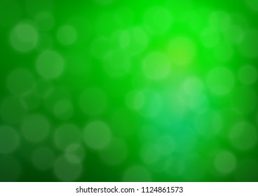 Light Green vector blurred shine abstract pattern. Modern geometrical abstract illustration with gradient. The background for your creative designs.