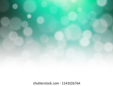 Light Green vector blurred shine abstract pattern. Shining colorful illustration in a Brand new style. The elegant pattern for brand book.